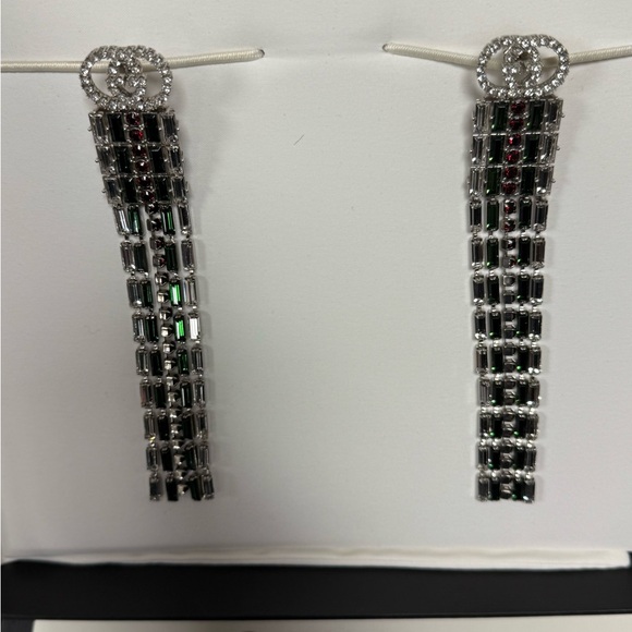 Gucci crystal choker and earrings - Picture 2 of 3